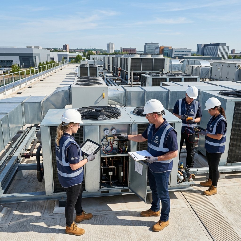 Aeronox HVAC Engineering Team at work