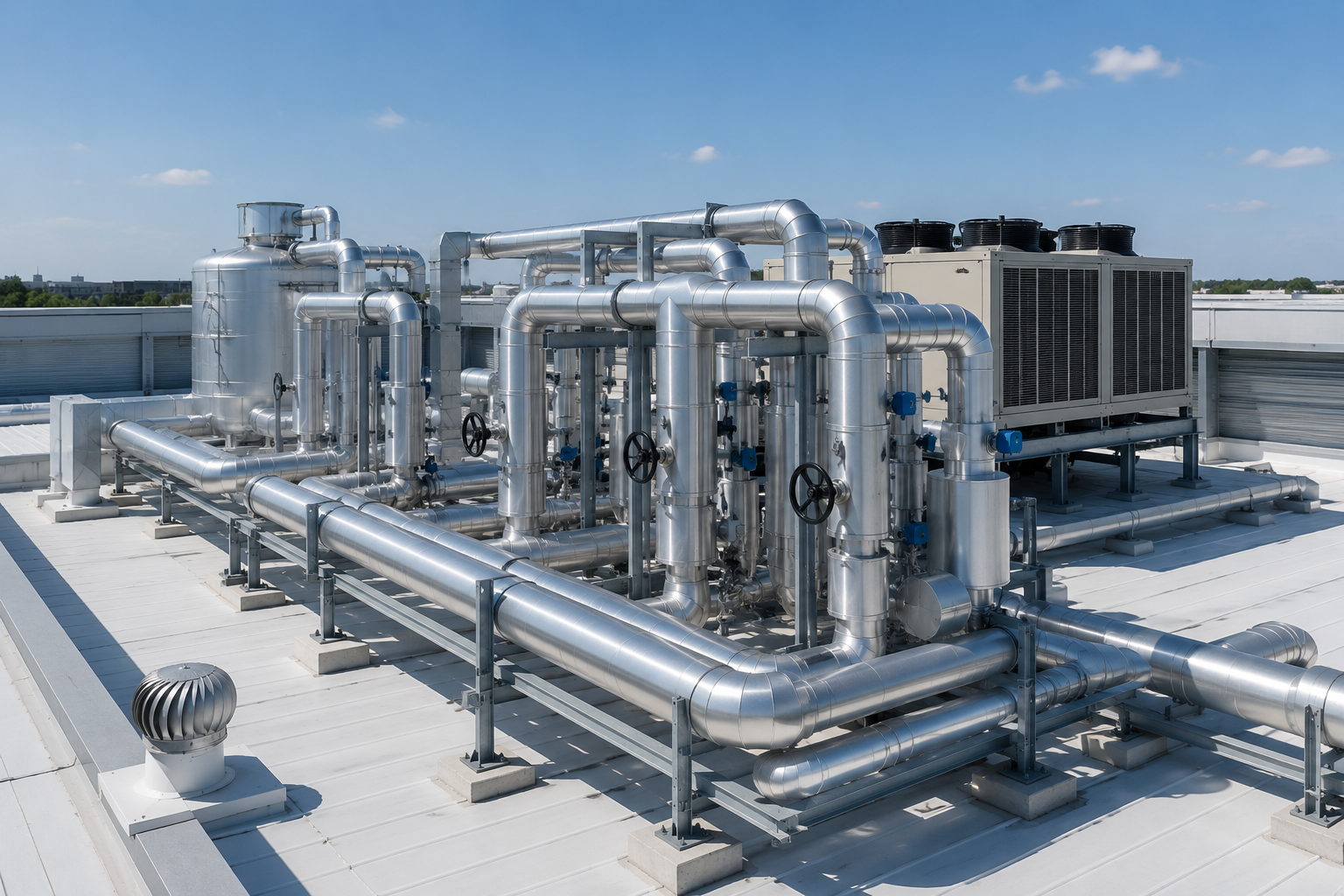 Chilled Water & Refrigerant Piping